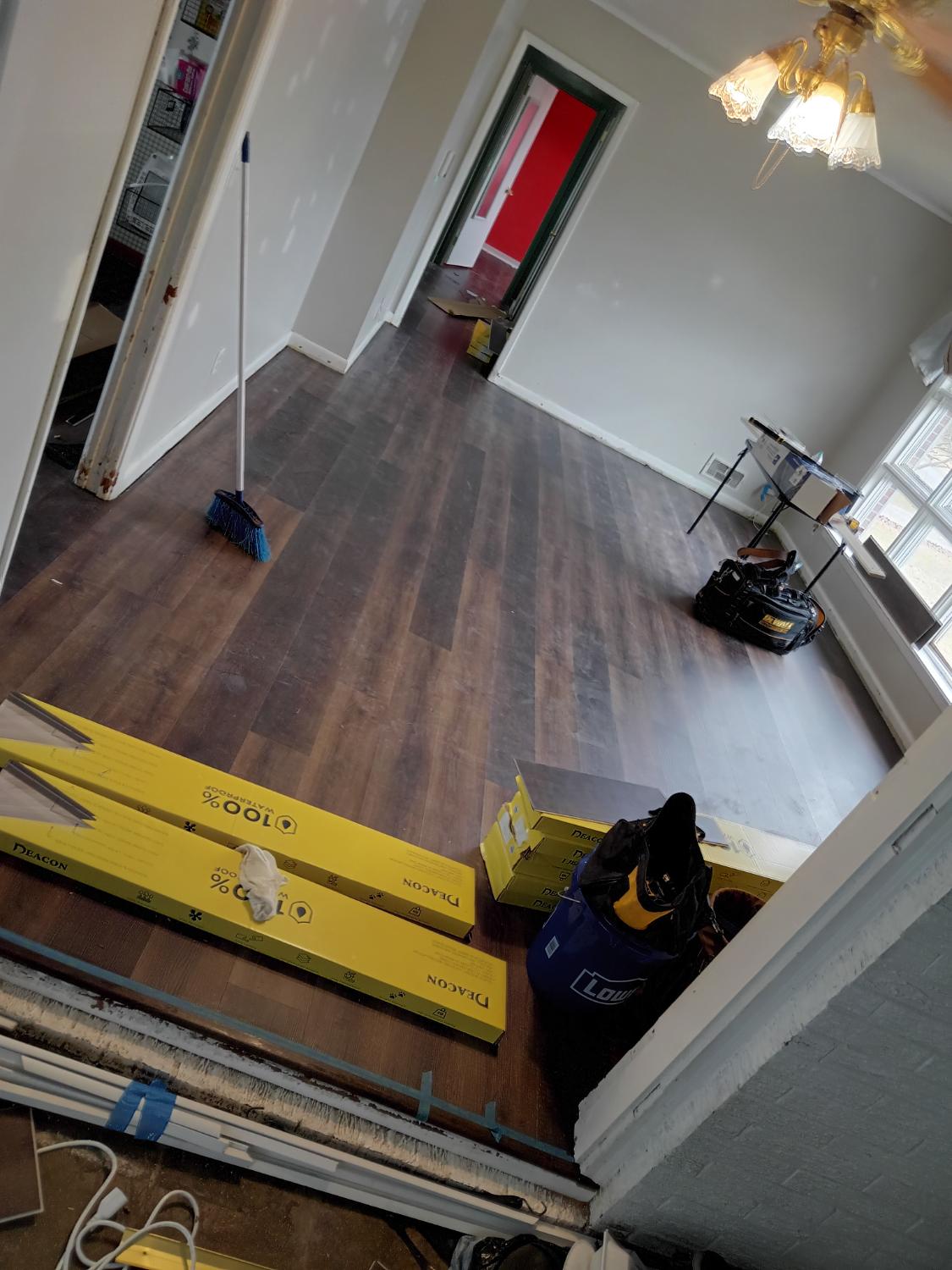 Dark LVP install